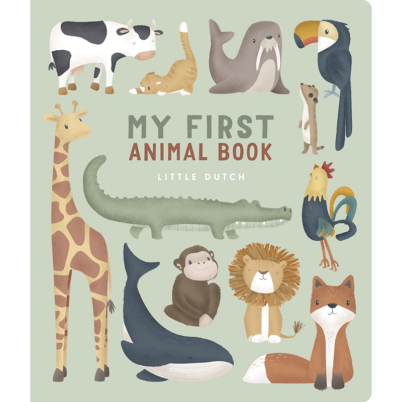 Livro em Inglês: My First Animal Book – Little Dutch