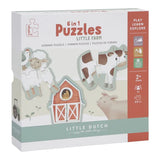 Puzzles 6-em-1 – Little Farm