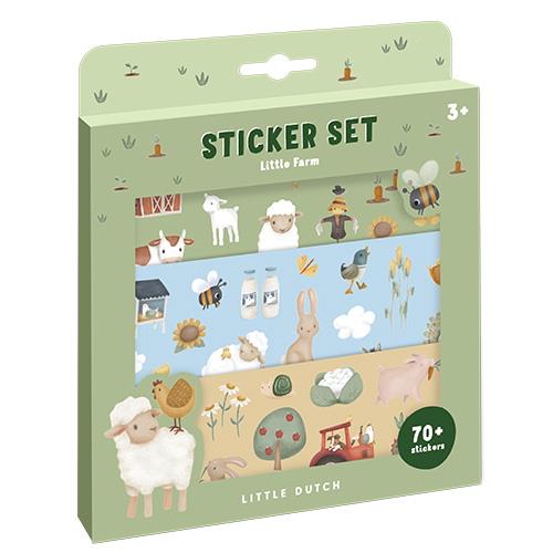 Set de Autocolantes – 3 Folhas – LITTLE FARM