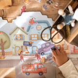 Livro de Autocolantes Reutilizáveis Jim & Friends – Bombeiros