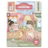 Livro de Autocolantes Rosa & Friends Shopping – Sticker Story