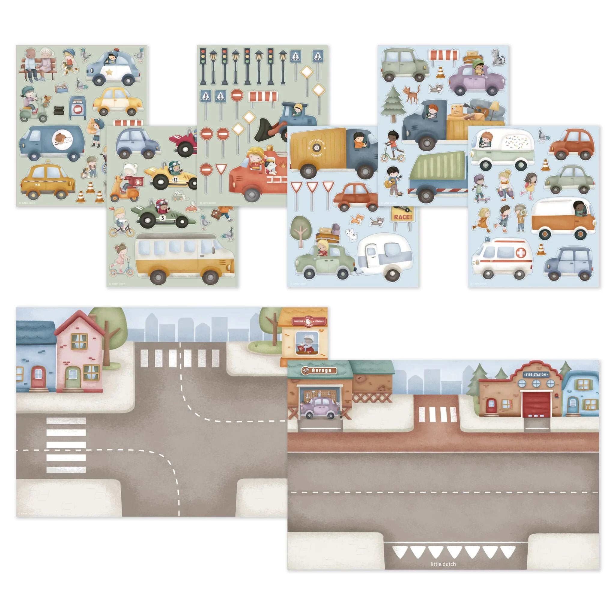 Livro de Autocolantes Jim & Friends