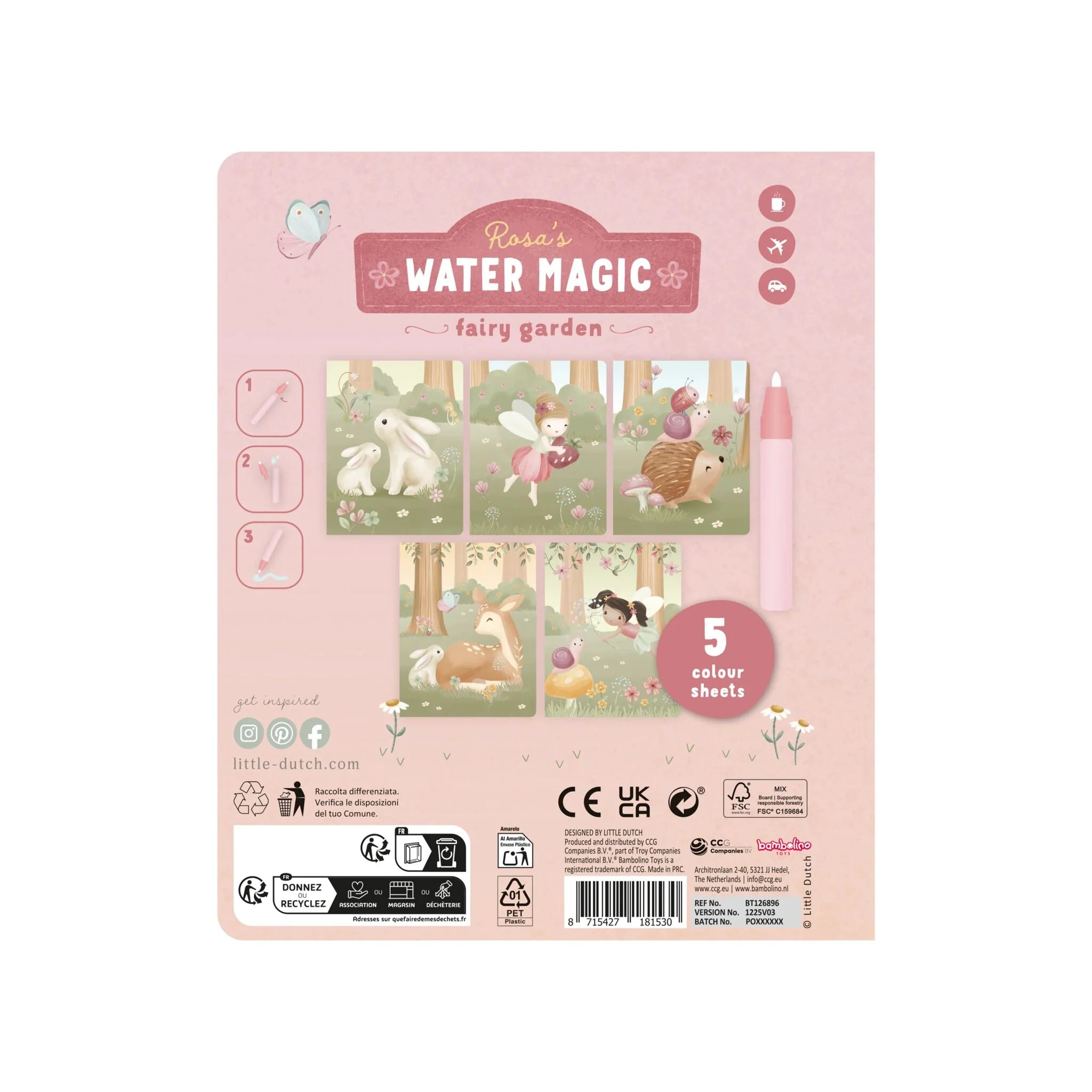 Livro Water Magic – Fairy Garden