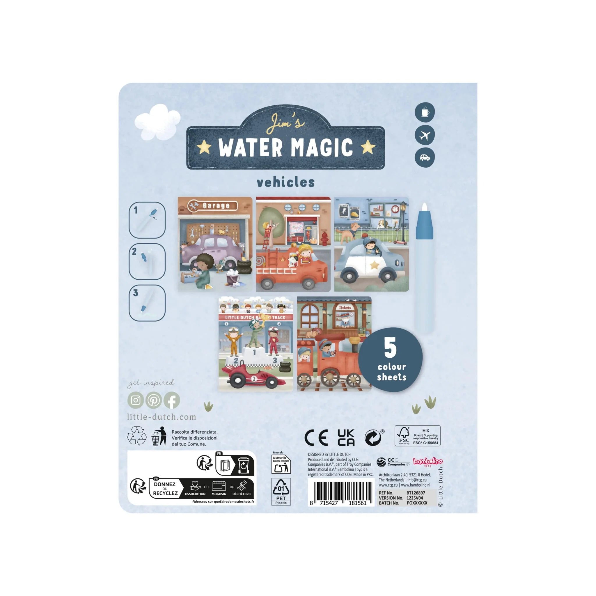Livro Water Magic – Jim Vehicles