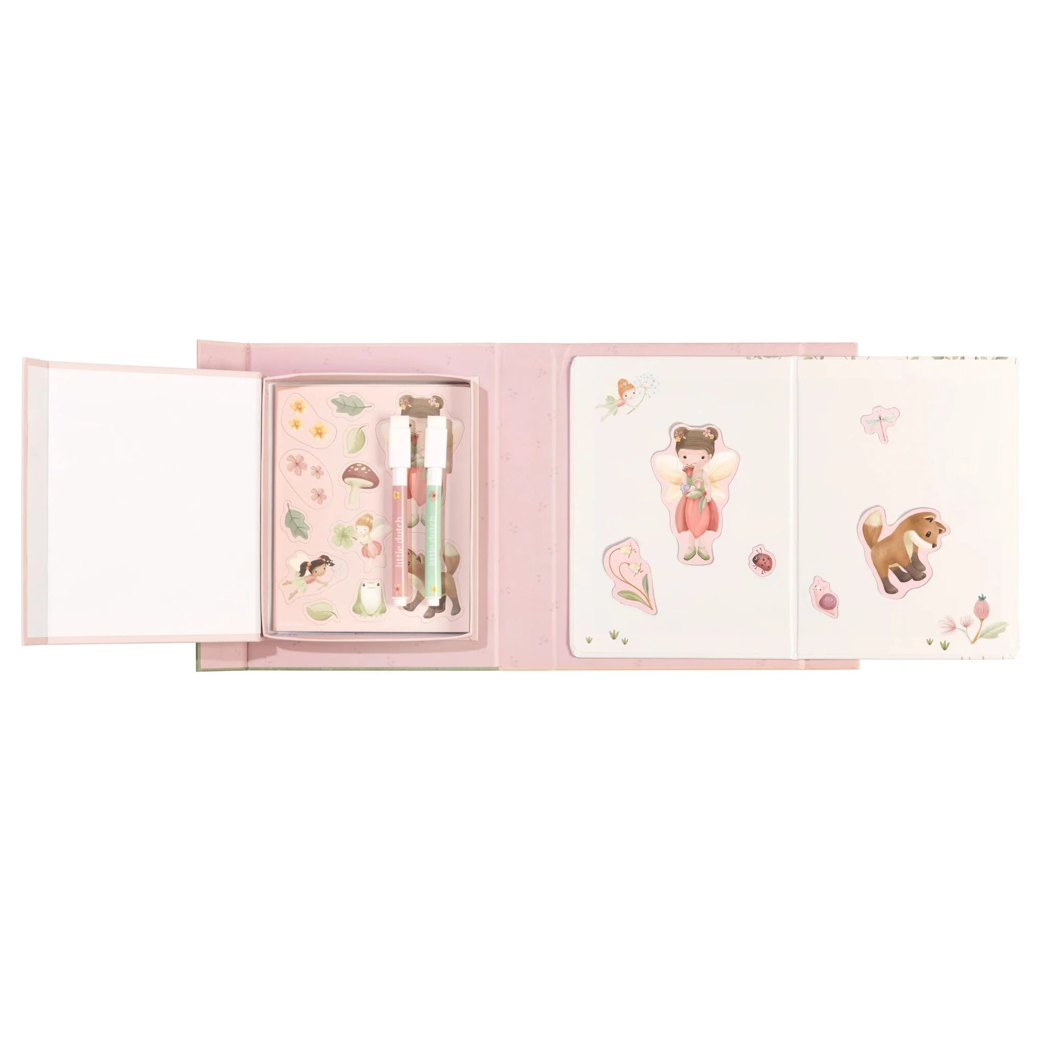 Conjunto Magnético Rosa Fairy Garden