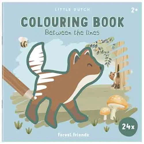 Livro de Colorir Entre Linhas - Forest Friends