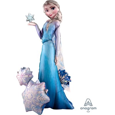 Balão Foil Airwalker Frozen Elsa