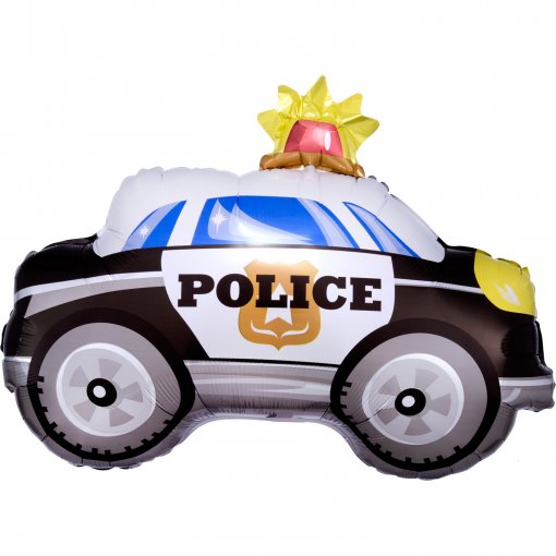 Balão Foil Carro Policia