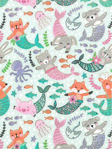 Rolo Papel de Embrulho Animais no Mar