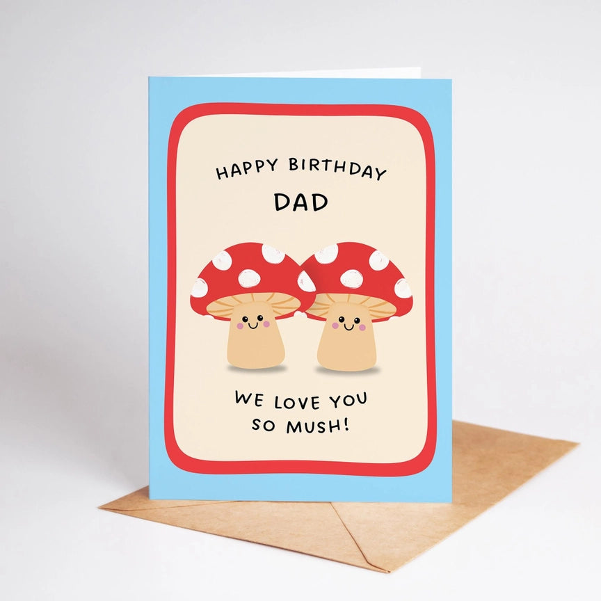 Postal Happy Birthday Dad