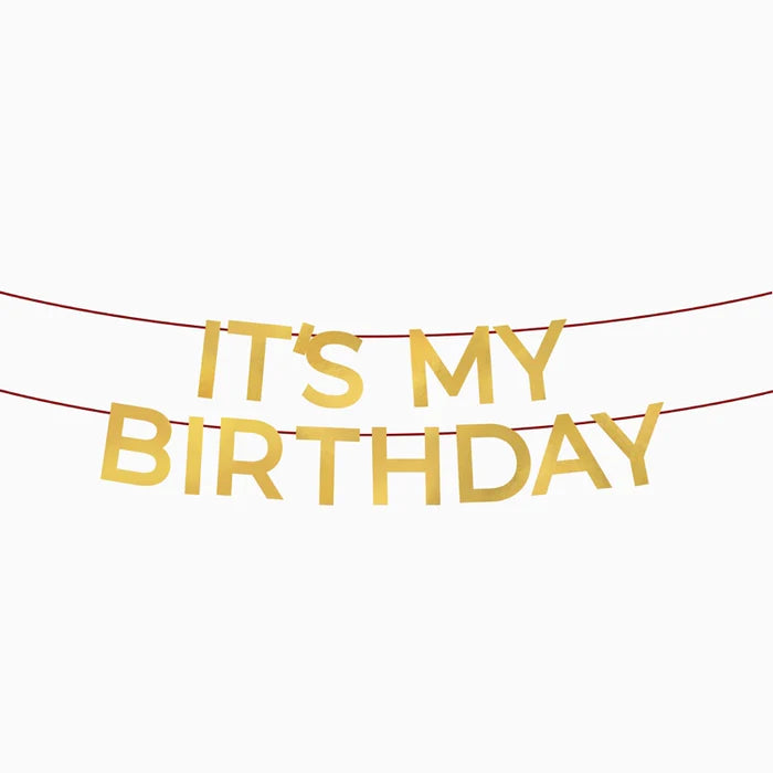 Grinalda It's My Birthday Dourada