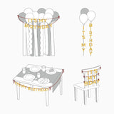 Grinalda It's My Birthday Dourada