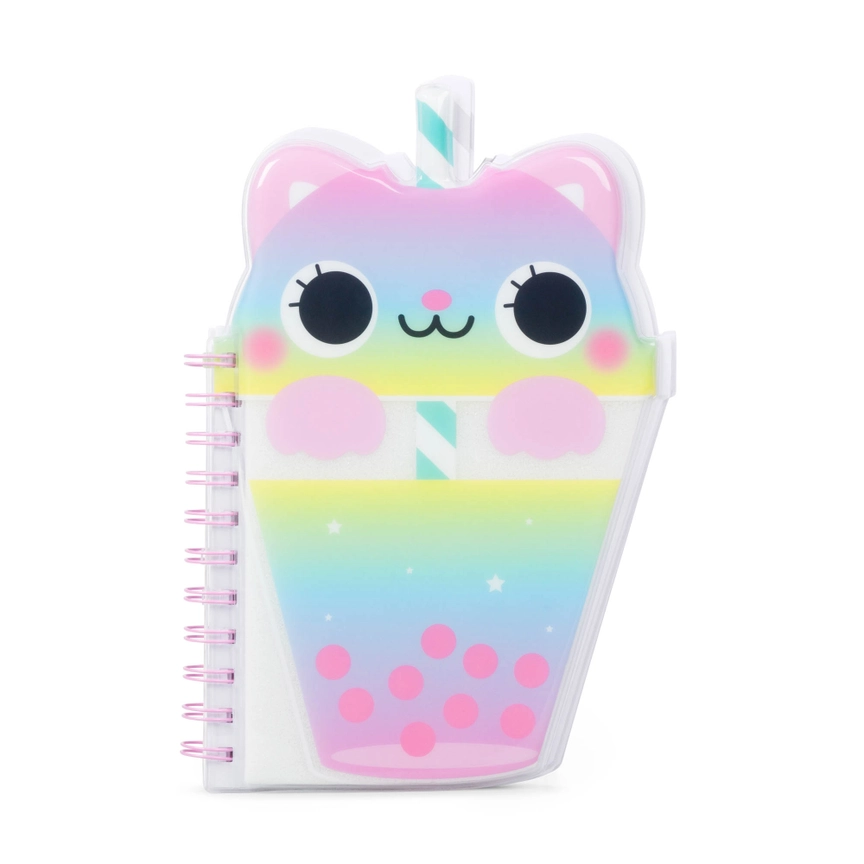 Notebook Squishy Bubble Tea Cat A5