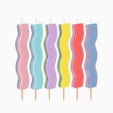 Velas Onduladas Coloridas