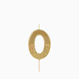 Vela de Aniversário Dourado