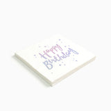 Guardanapos Happy Birthday Holográficos