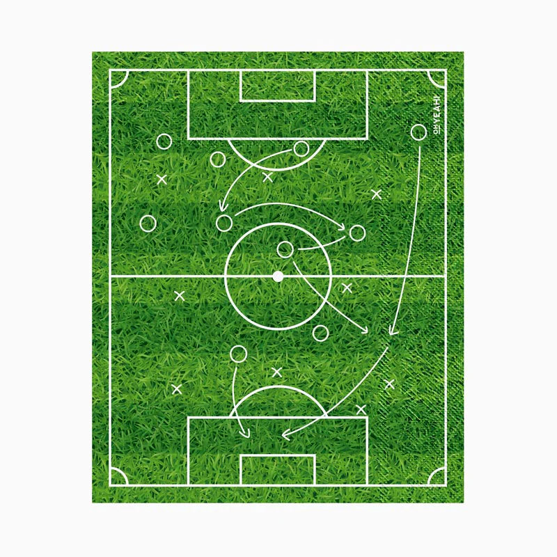 Guardanapos Campo de Futebol
