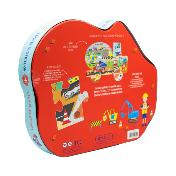 Puzzle Construção- 40 Peças