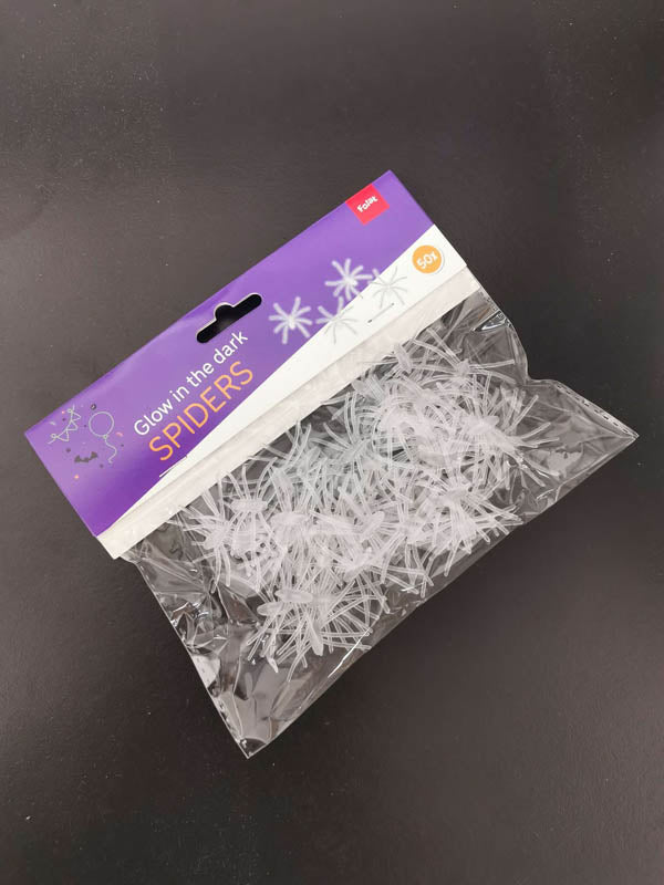 Glow-in-the-Dark Spiders