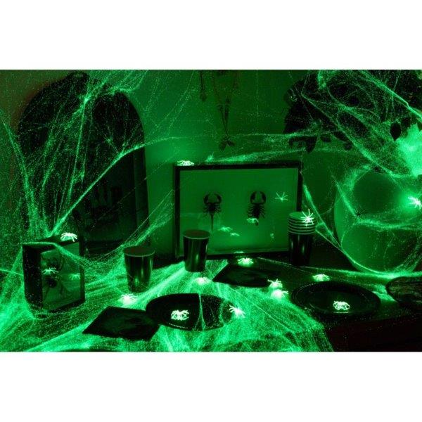 Glow in the Dark Decorative Web