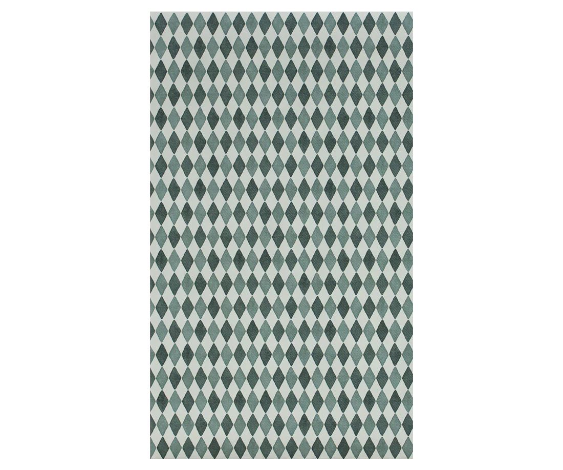 Blue Harlequin Wrapping Paper
