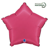 Balão Foil Estrela Rosa Lipstick