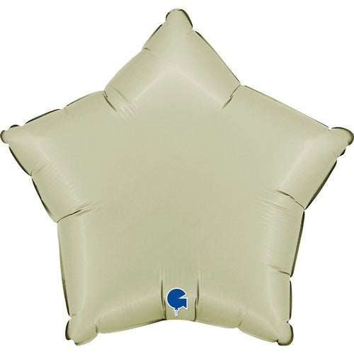 Balão Foil Estrela Verde Oliva