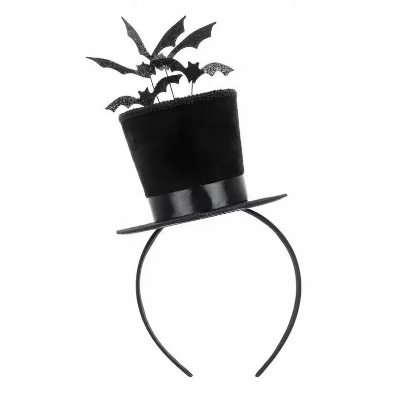 Tiara Cilíndrica com Morcegos