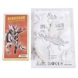 Kit de esqueleto de dinossauros (brilha no escuro)
