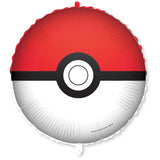 Balão Foil Pokeball