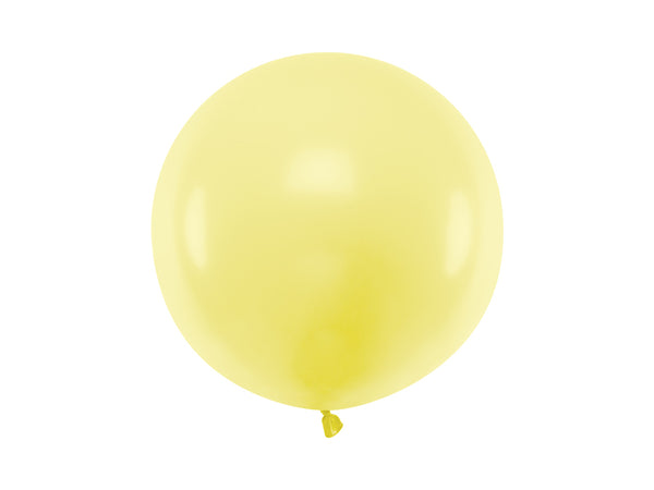 Balão Latex Amarelo Pastel