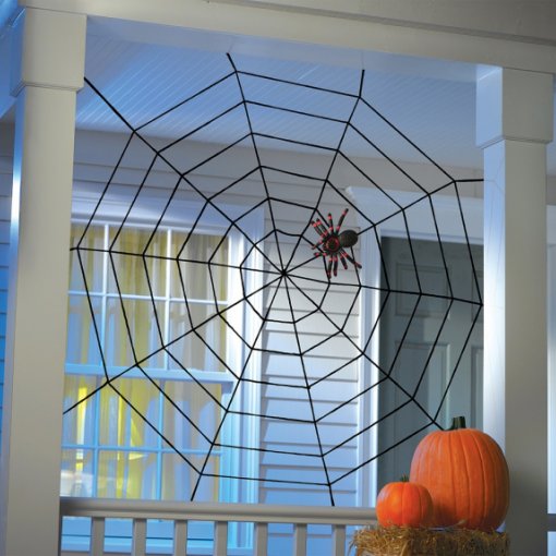 Teia de Aranha de corda - Halloween