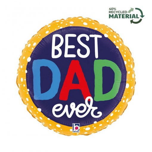 Balão Foil Best Dad Ever