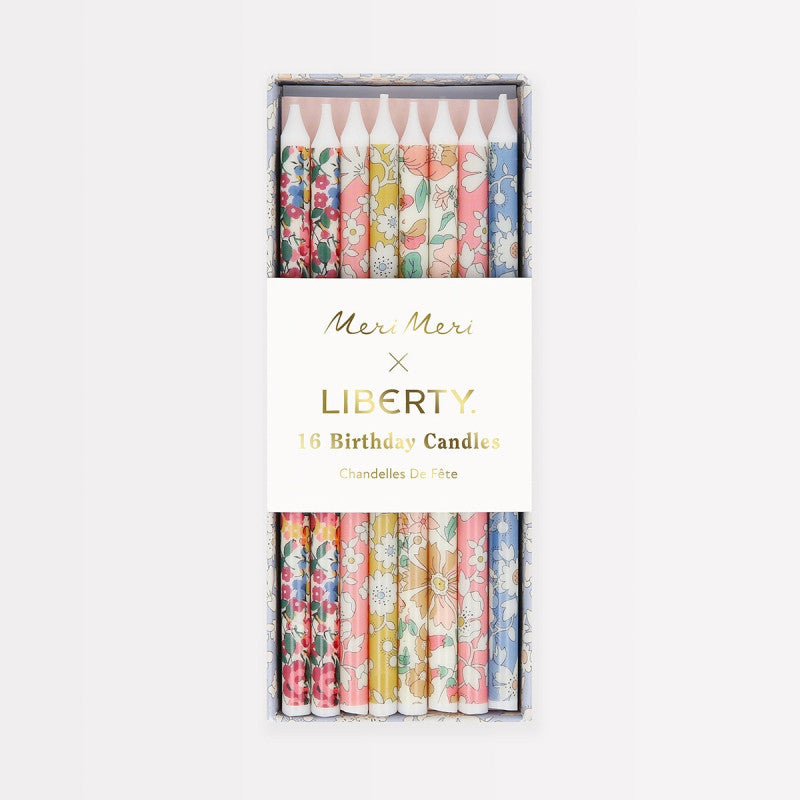 Liberty Flores Tall Candles