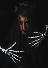 Luvas Brilham no Escuro - Halloween