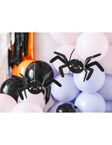Decoração de papel em formato de aranha
