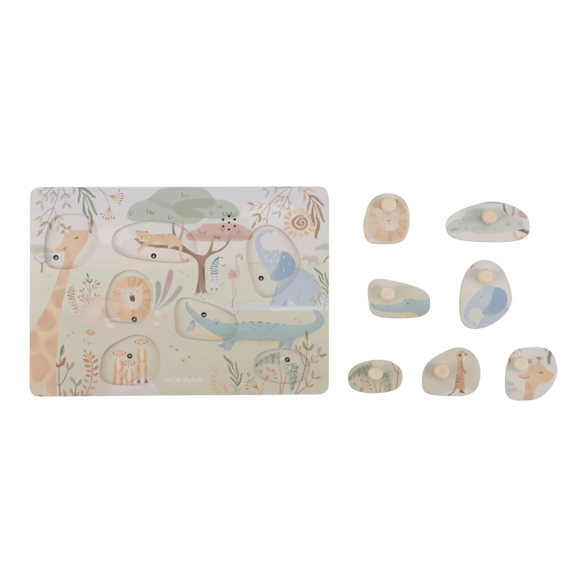 Puzzle Sonoro Verde Safari Friends