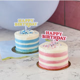 Topos de Cupcake Happy Bityhday Coloridos
