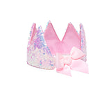 Iridescent Sequin Crown