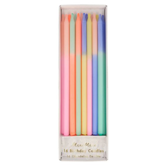 Velas Multi Color Altas