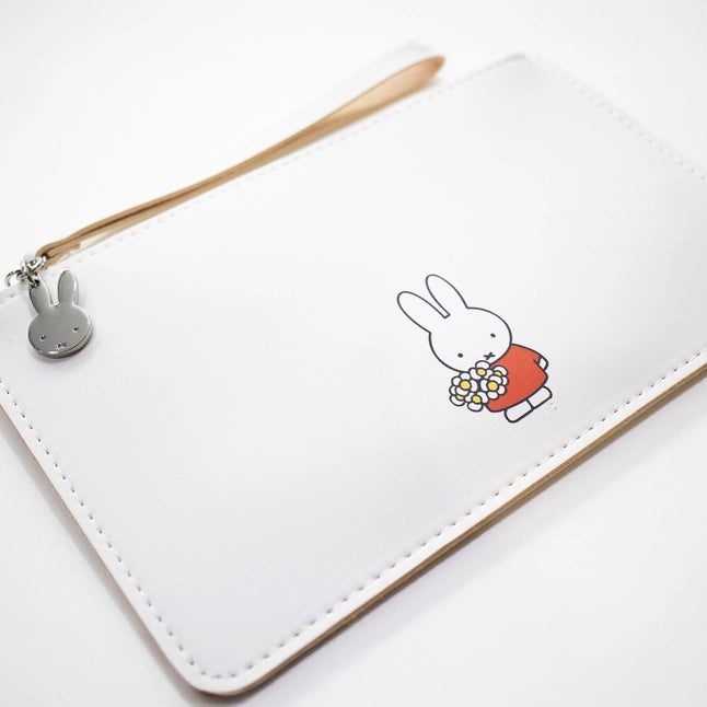 Bolsa Miffy Flowers Bege