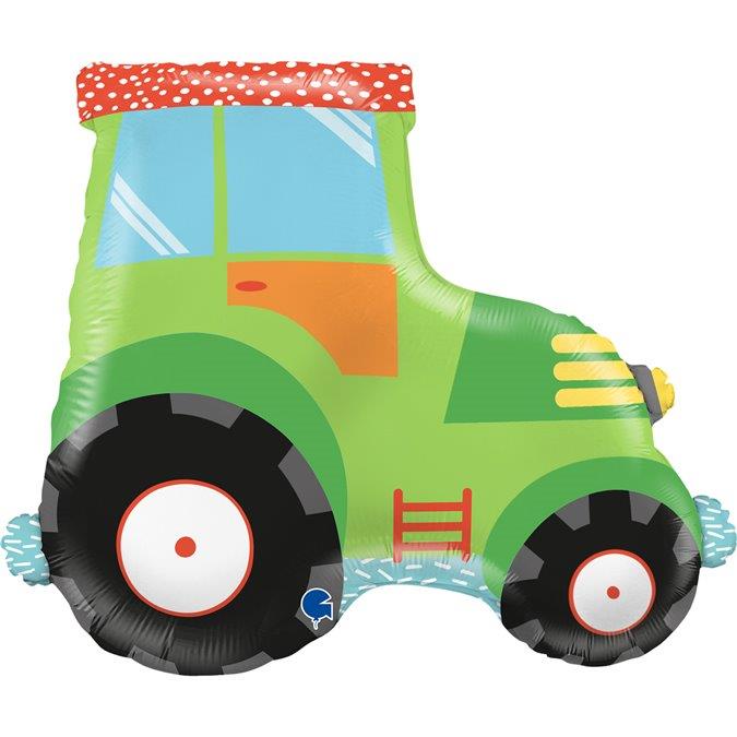 Foil Balloon Farm Tractor