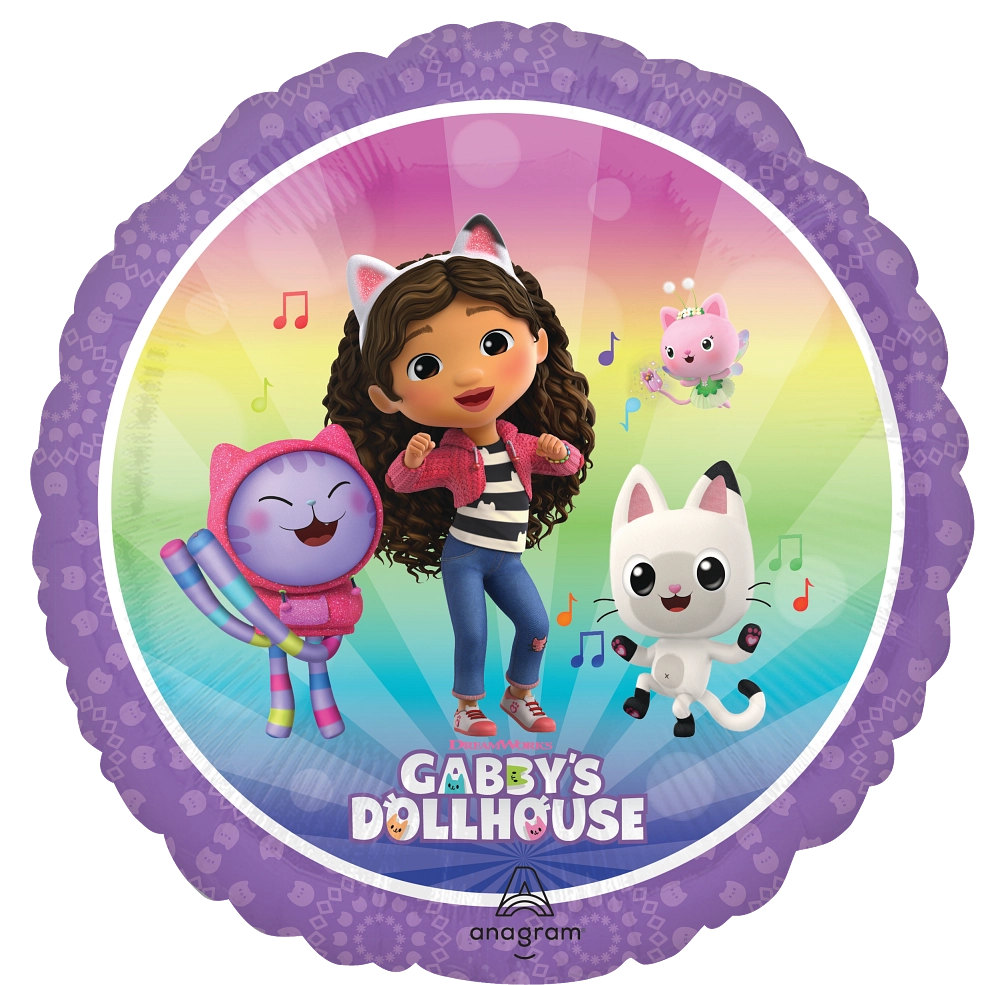 Balão Foil Gabby's Dollhouse