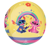 Balão Foil Orbz Stitch & Angel