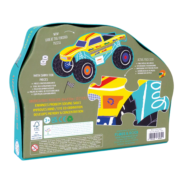 Puzzle Carros 20 Peças