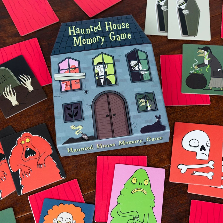 Jogo da Memória (40 cartas) - Casa Assombrada