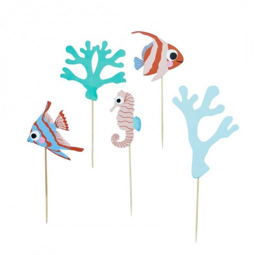 Seabed Cake Toppers