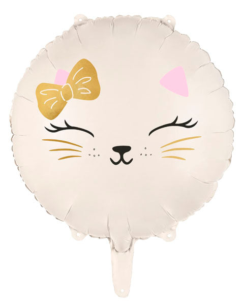 Pink Cat Foil Balloon