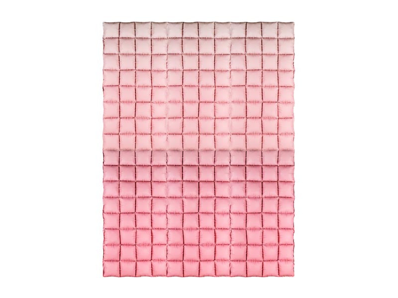 Cortina Balões Foil Rosa Ombré