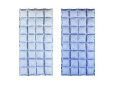 Cortina Balões Foil Azul Ombré